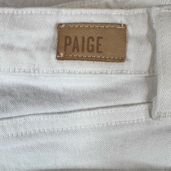 PAIGE Skyline Ankle Peg Mid-rise Jeans in White Size 27 = 4 U.S. - Picture 10 of 11